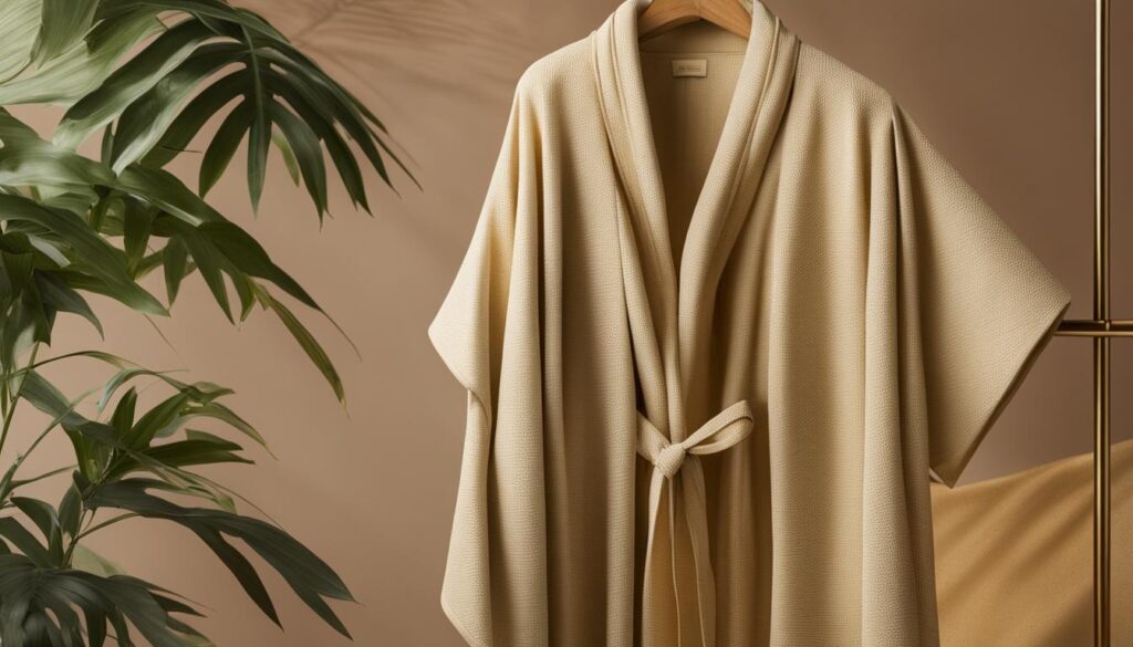 waffle kimono robes
